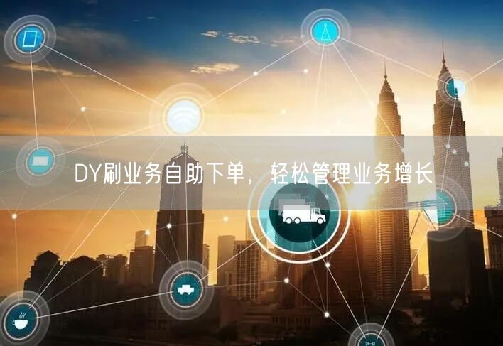 DY刷业务自助下单，轻松管理业务增长